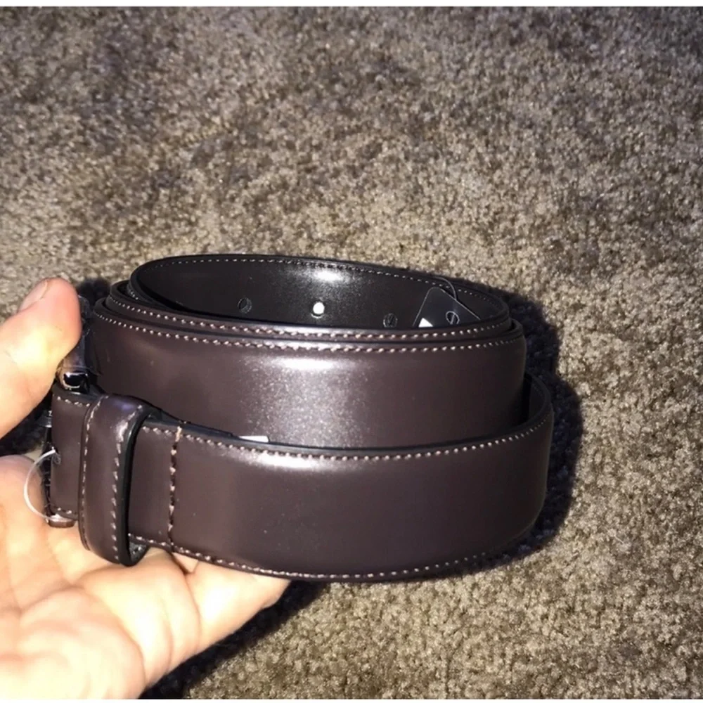 Michael Kors Men Dress Belt. Brown. Size 34- 85 cm.NWT
